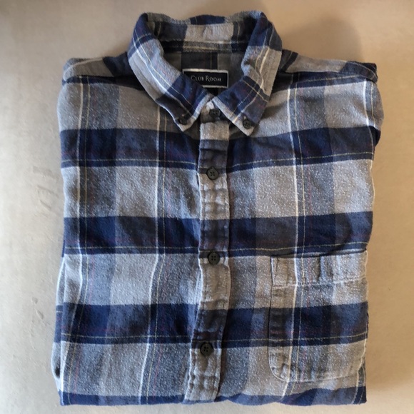 Club room | Men’s soft flannel checkered shirt - Picture 9 of 11